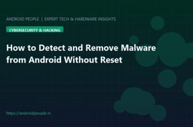 Android phone running malware removal scan using Play Protect and Safe Mode troubleshooting